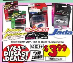 Ollie's 1/64TH DIECAST DEALS! offer