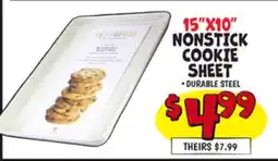 Ollie's 15 X10 NONSTICK COOKIE SHEET offer