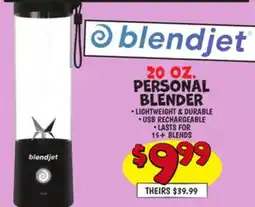 Ollie's BLENDJET PERSONAL BLENDER offer
