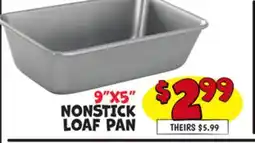 Ollie's 9 X5 NONSTICK LOAF PAN offer