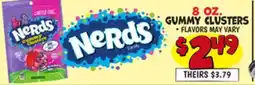 Ollie's NERDS GUMMY CLUSTERS offer