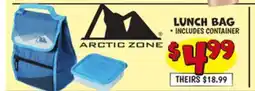Ollie's ARCTIC ZONE LUNCH BAG offer
