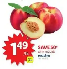 Lidl Peaches offer