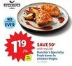 Lidl Butcher's Specialty fresh bone-in chicken thighs offer