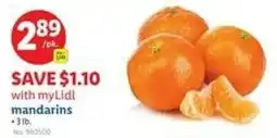 Lidl Mandarins offer