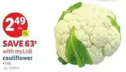 Lidl Cauliflower offer