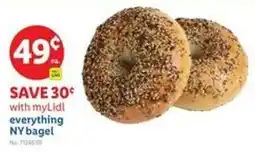 Lidl Everything NY bagel offer