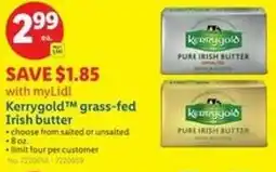 Lidl Kerrygold grass-fed Irish butter offer