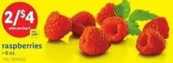 Lidl Raspberries offer