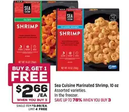 Grocery Outlet Sea Cuisine Marinated Shrimp offer