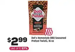 Grocery Outlet Dot's Homestyle BBQ Seasoned Pretzel Twists, 16 oz offer