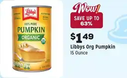 Grocery Outlet Org Pumpkin offer