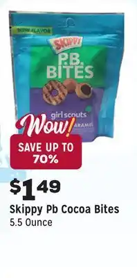 Grocery Outlet Pb Cocoa Bites offer