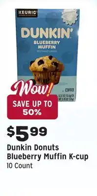 Grocery Outlet Blueberry Muffin K-cup offer