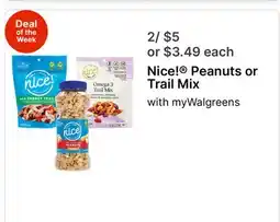 Walgreens Nice! Peanuts or Trail Mix offer