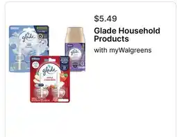 Walgreens Glade Household Products offer