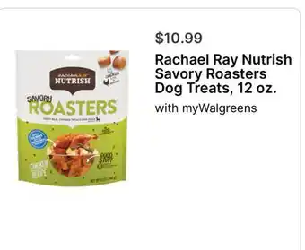 Walgreens Rachael Ray Nutrish Savory Roasters Dog Treats, 12 oz offer