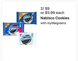 Walgreens Nabisco Cookies offer