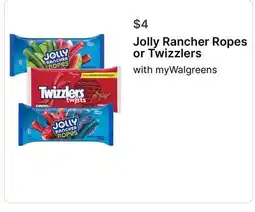 Walgreens Jolly Rancher Ropes or Twizzlers offer
