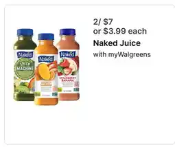 Walgreens Naked Juice offer