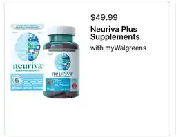 Walgreens Neuriva Plus Supplements offer