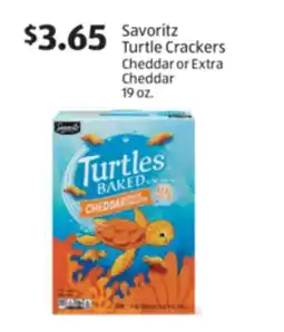 Aldi Savoritz Turtle Crackers offer