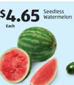 Aldi Seedless Watermelon offer