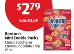 Aldi Benton's Mini Cookie Packs offer