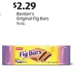 Aldi Benton's Original Fig Bars offer