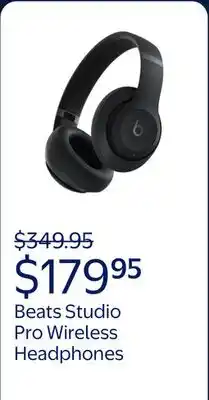 Walmart Beats Studio Pro Wireless Headphones offer