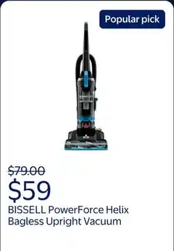Walmart BISSELL PowerForce Helix Bagless Upright Vacuum 3313 offer