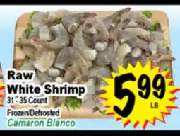 Superior Grocers Raw White Shrimp offer