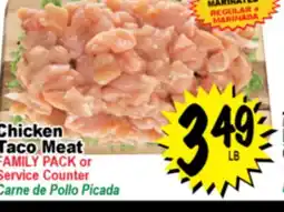Superior Grocers Chicken Taco Meat offer