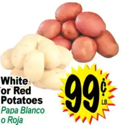 Superior Grocers White or Red Potatoes offer