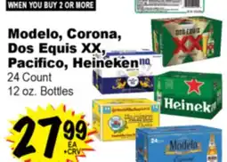 Superior Grocers Modelo, Corona, Dos Equis XX, Pacifico, Heineken offer