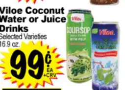 Superior Grocers Viloe Coconut Water or Juice Drinks offer