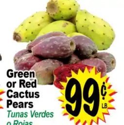 Superior Grocers Green or Red Cactus Pears offer