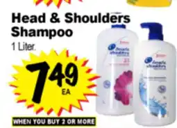 Superior Grocers Head & Shoulders Shampoo offer