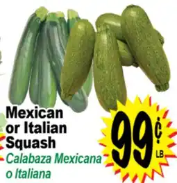 Superior Grocers Italian or Italian Squash offer