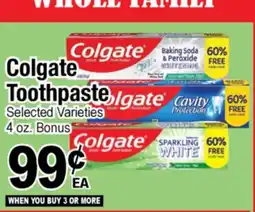 Superior Grocers Colgate Toothpaste offer