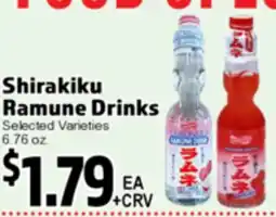 Superior Grocers Shirakiku Ramune Drinks offer