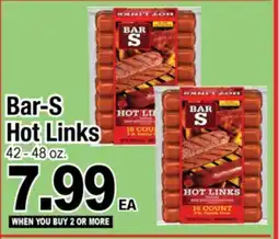 Superior Grocers Bar-S Hot Links offer