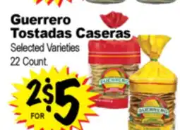 Superior Grocers Guerrero Tostadas Caseras offer