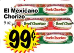 Superior Grocers El Mexicano Chorizo offer