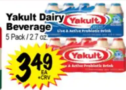 Superior Grocers Yakult Dairy Beverage offer