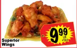 Superior Grocers Superior Wings offer