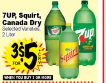 Superior Grocers 7UP, Squirt, Canada Dry offer