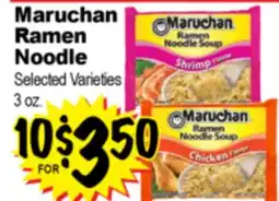 Superior Grocers Maruchan Ramen Noodle offer