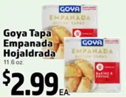 Superior Grocers Goya Tapa Empanada Hojaldrada offer