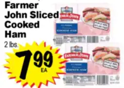 Superior Grocers Farmer John Sliced Cooked Ham offer